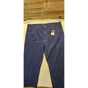 Rasco FR Mens Flame Resistant Work Jeans Dark Wash Denim 46x32 HRC 2 JFR1210